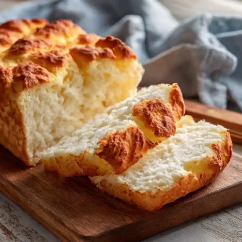 Keto cloud bread breakfast sandwich