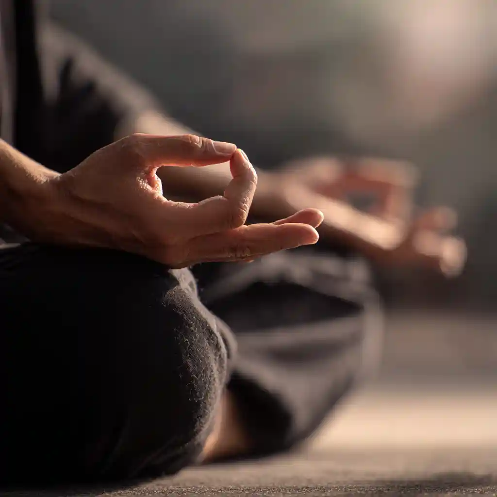 Emotional release through somatic yoga meditation