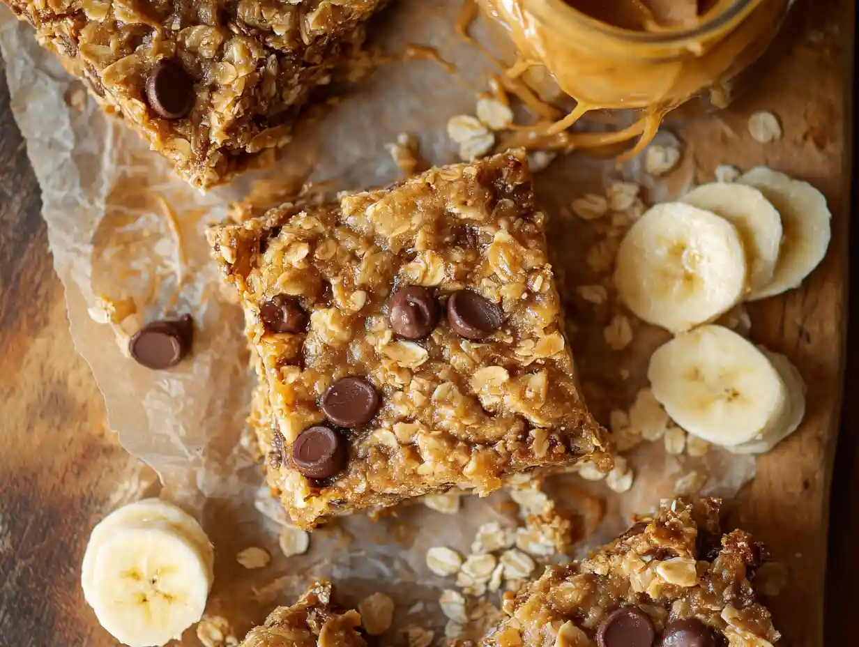 Banana Oat Breakfast Bars – The Best Healthy Grab-and-Go Morning Recipe