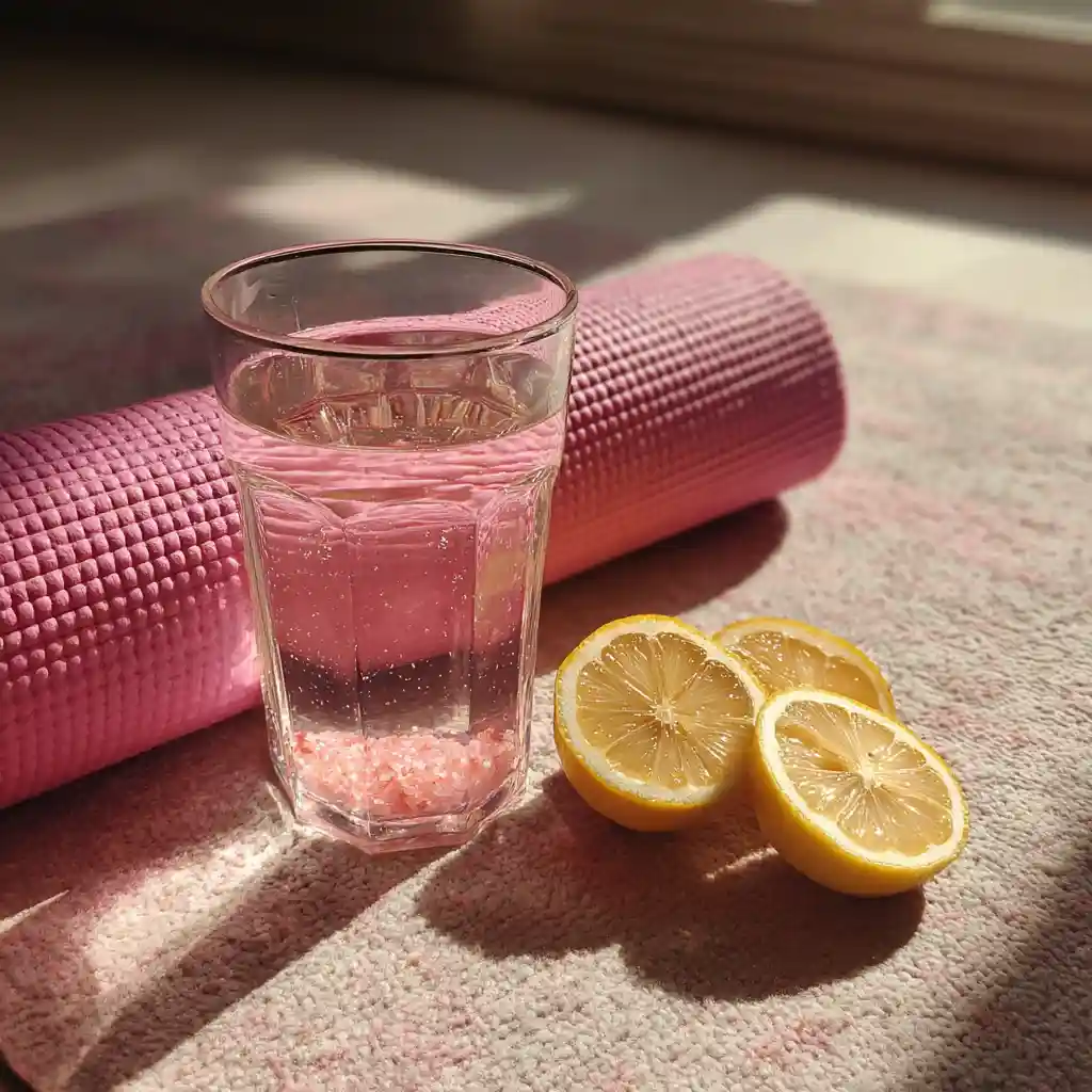 japanese pink salt recipe post yoga hydration