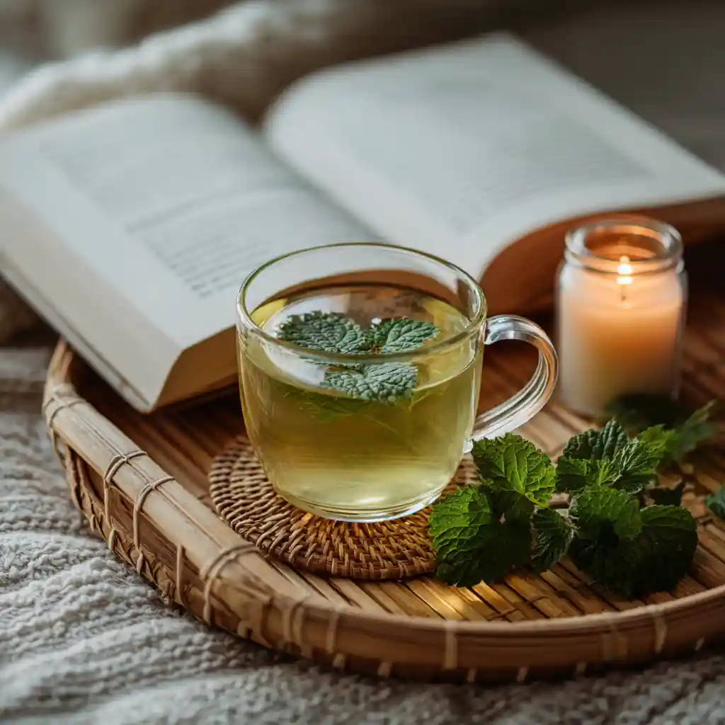 korean lemon balm tea recipe relaxation moment