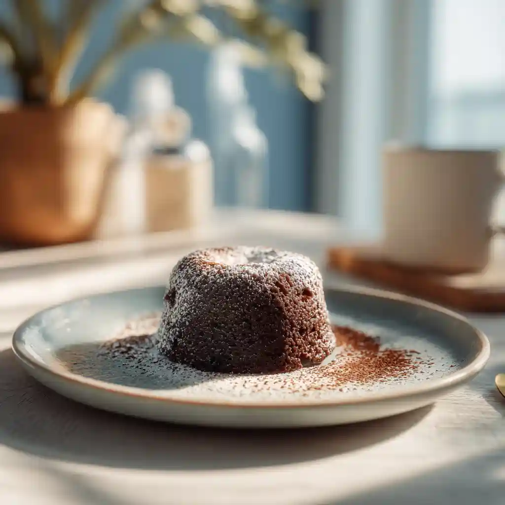 oatmeal chocolate lava cake