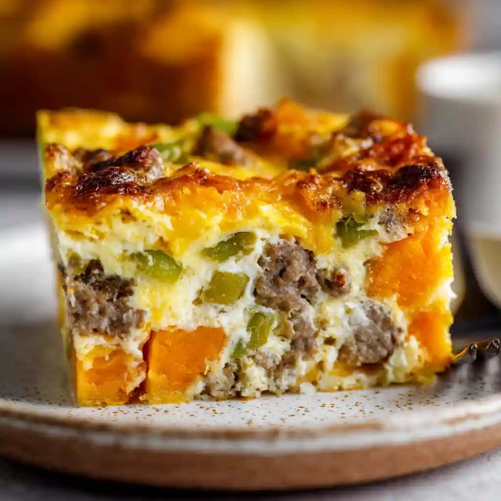Protein-Packed Sweet Potato Egg Casserole 