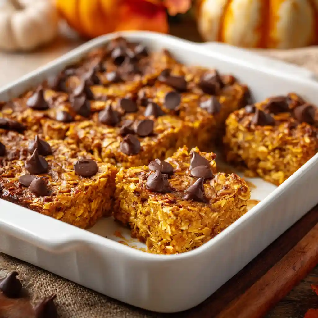 Pumpkin Baked Oatmeal