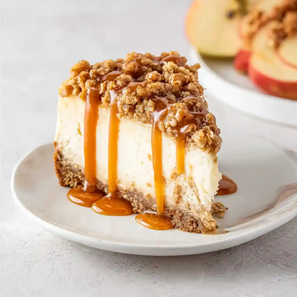 Apple Crisp Cheesecake recipe