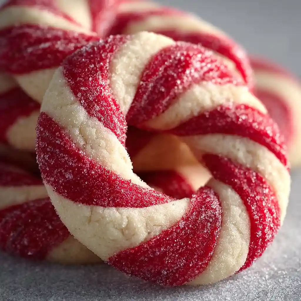 Candy Cane Cookies Recipe