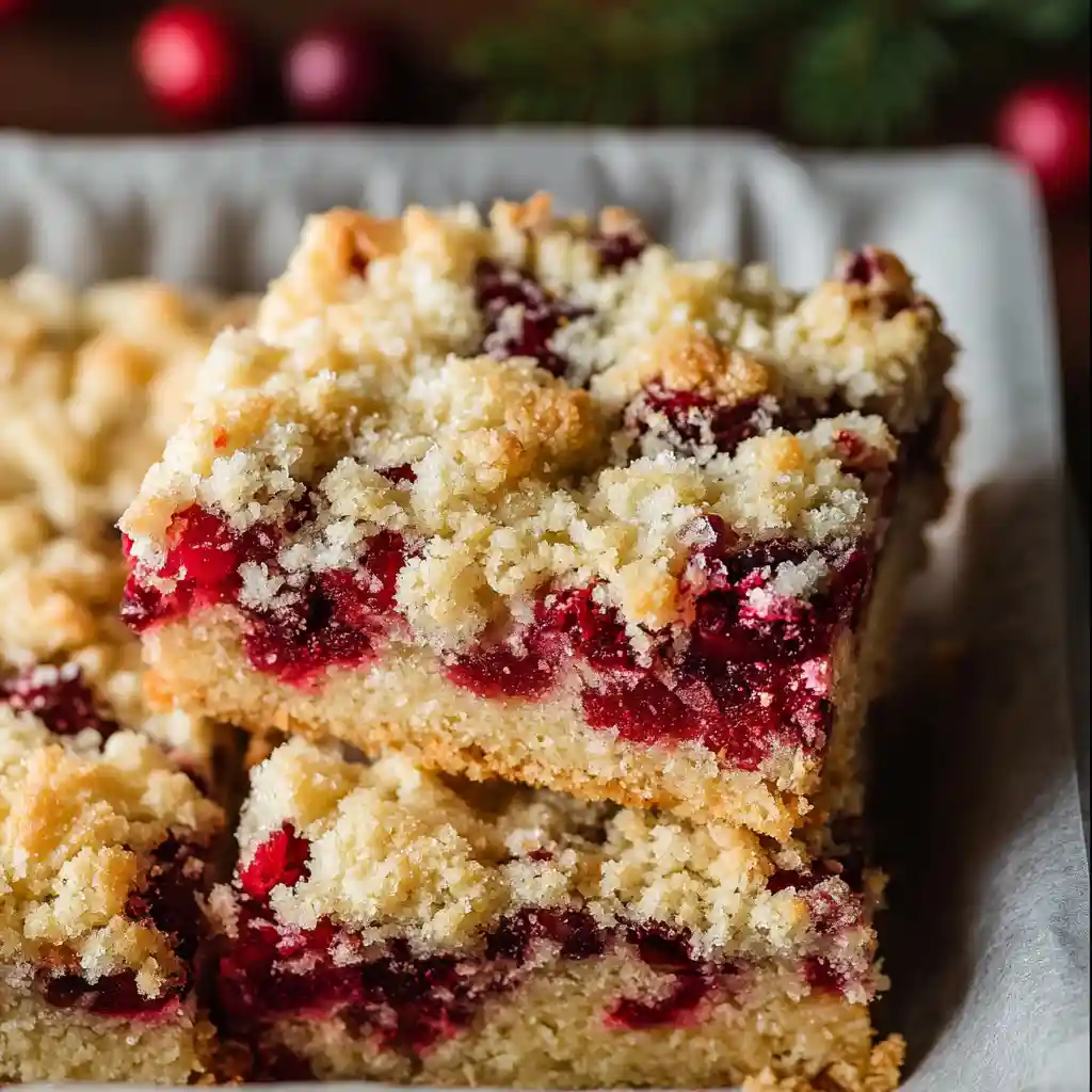 Christmas Cranberry Bars