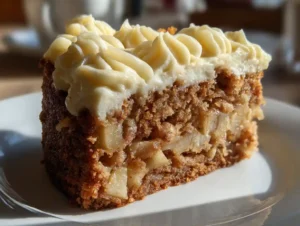 Fresh Apple Cake with Cream Cheese Frosting