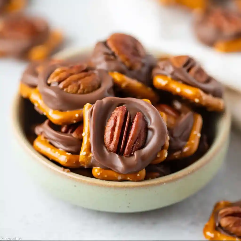 Pecan Rolo Pretzels