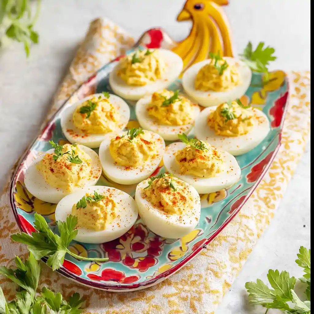 classic Southern deviled eggs