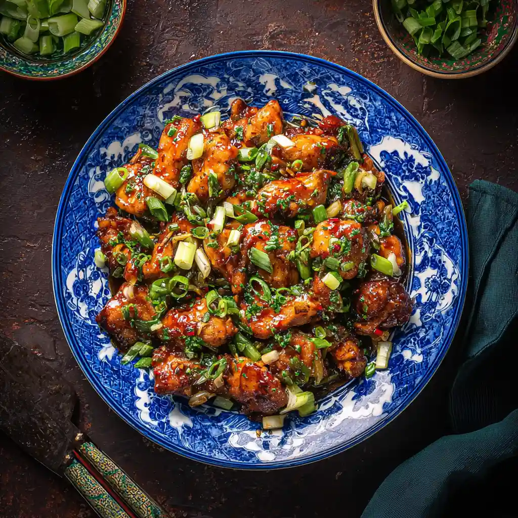 Chinese Scallion Chicken