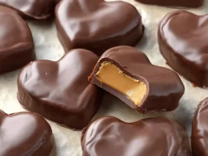 Chocolate Peanut Butter Hearts