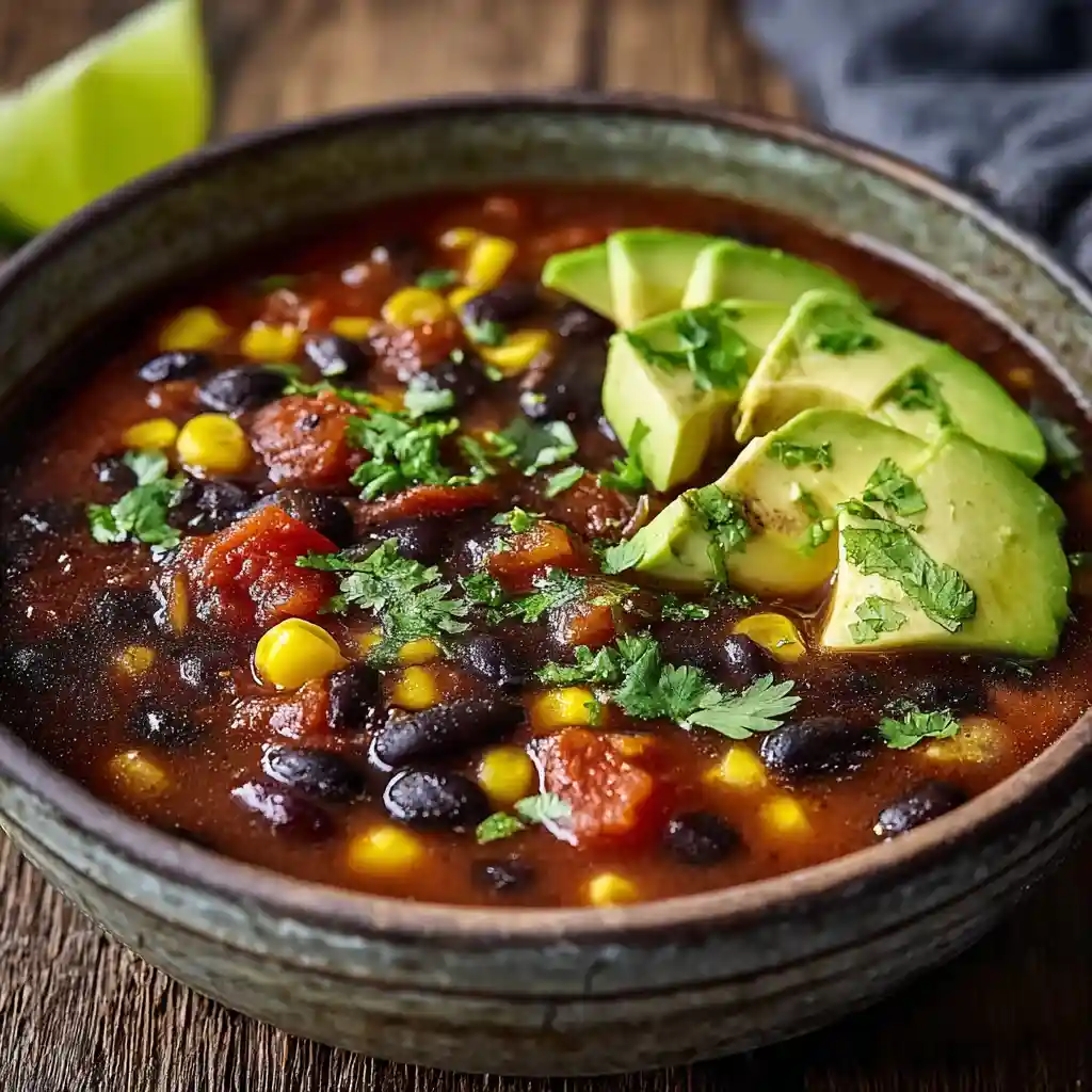 Daniel Fast Black Bean Soup Recipe