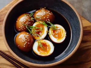 soy sauce eggs