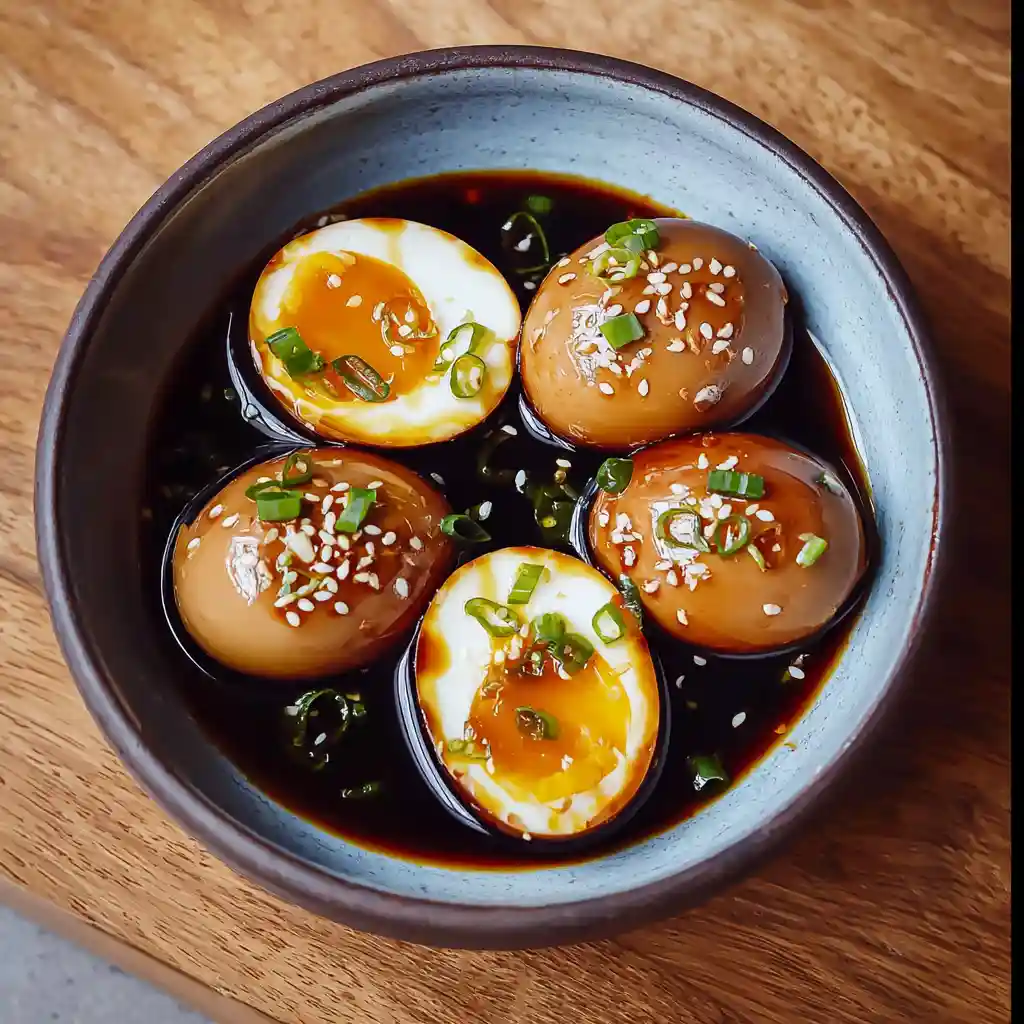 soy sauce eggs