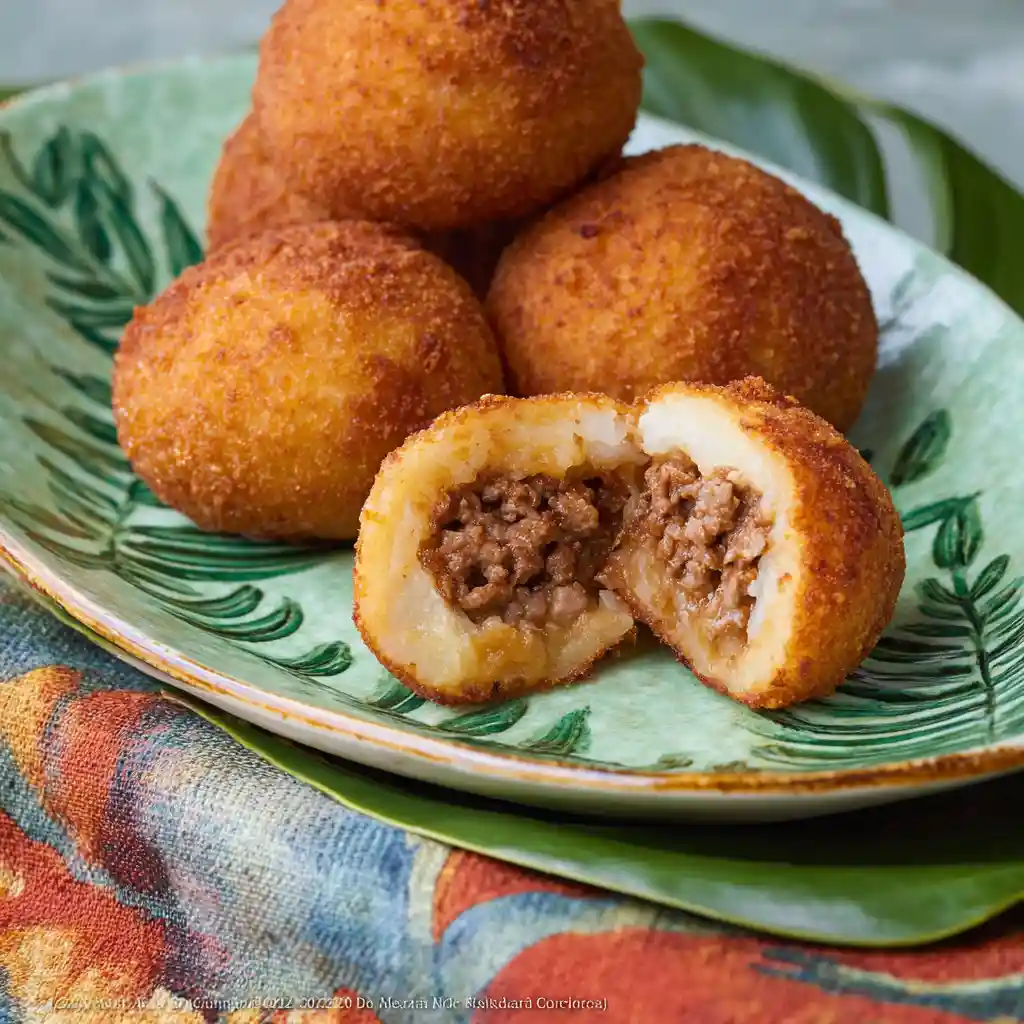 Cuban Papas Rellenas