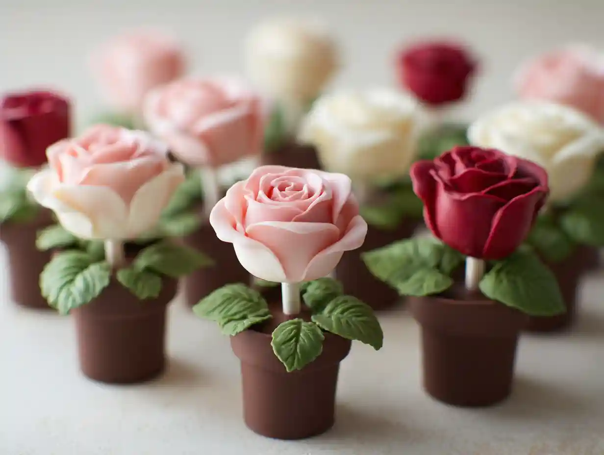 Rose Cake Pops recipe