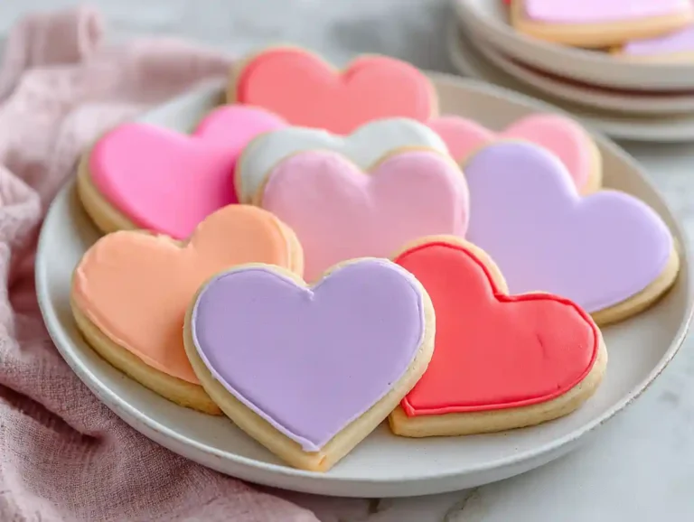 valentine sugar cookies