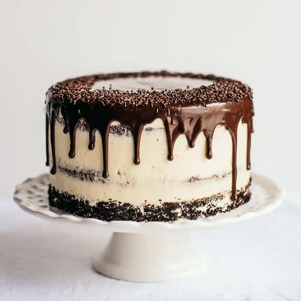 Chocolate Cake with Irish Buttercream