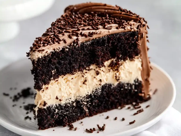 Chocolate Cake with Irish Buttercream