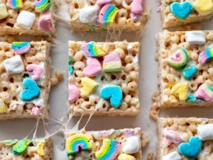 Lucky Charms Rice Crispy Treats