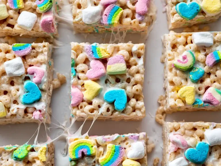 Lucky Charms Rice Crispy Treats