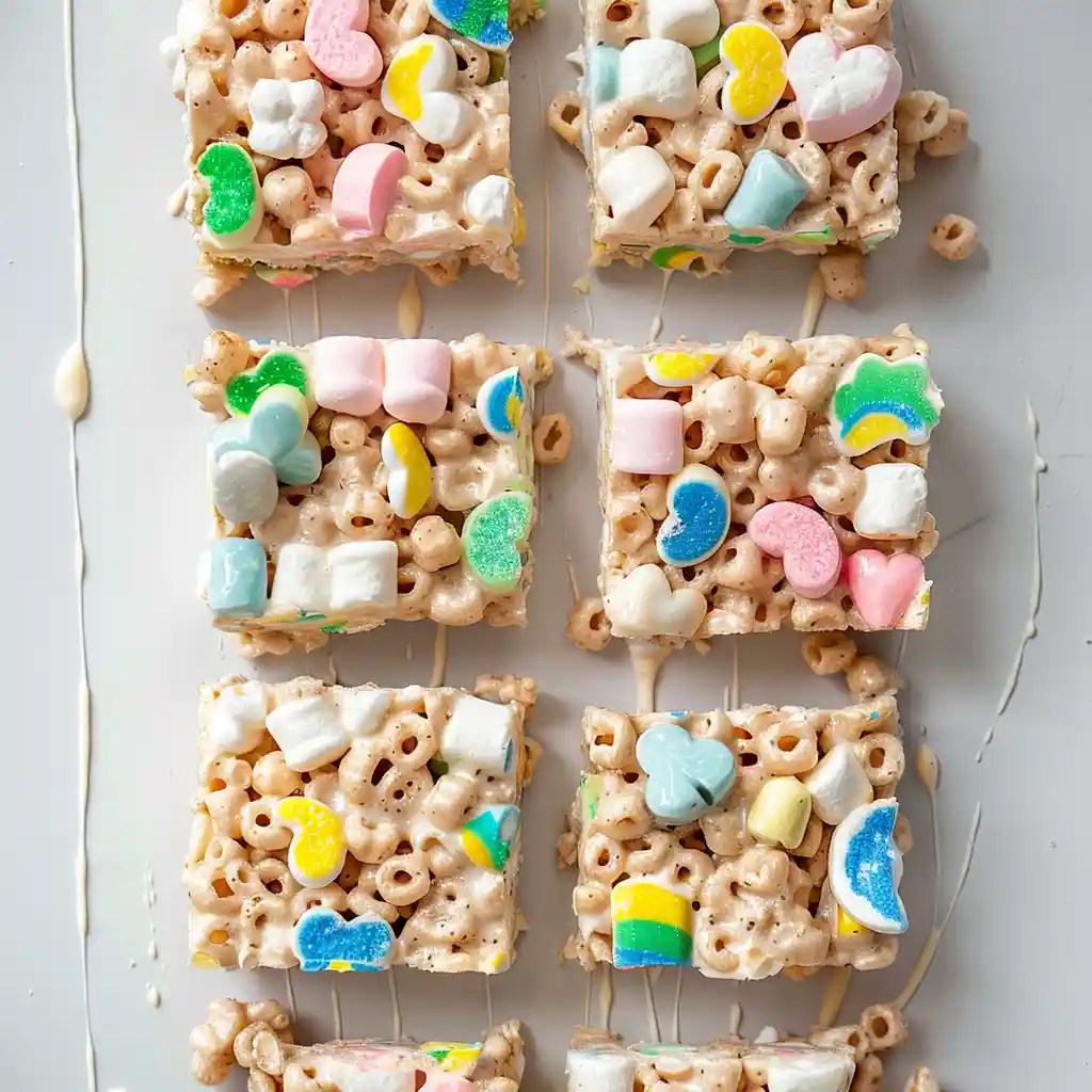 Lucky Charms Rice Crispy Treats
