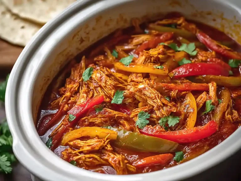 Crockpot Chicken Fajitas