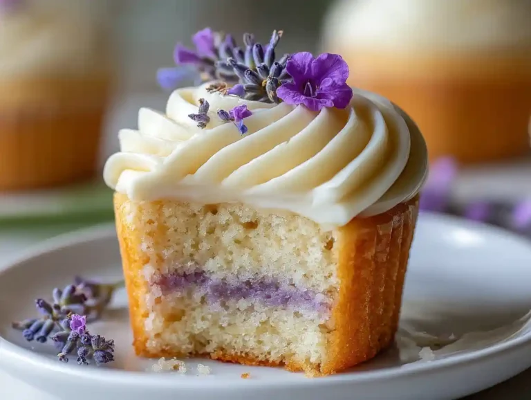Lavender Honey Cupcakes