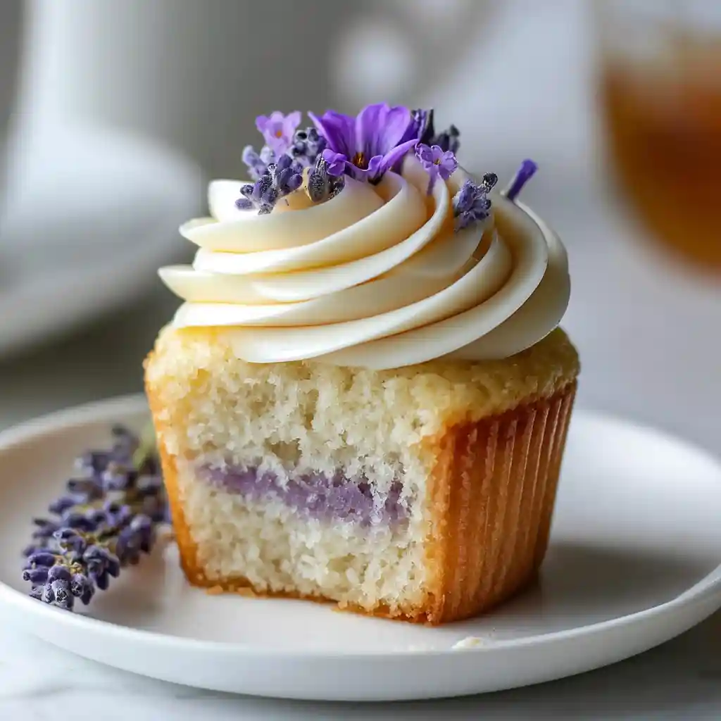 Lavender Honey Cupcakes
