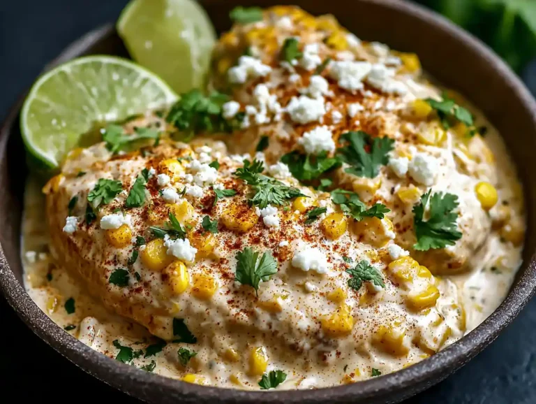 Slow Cooker Street Corn Chicken